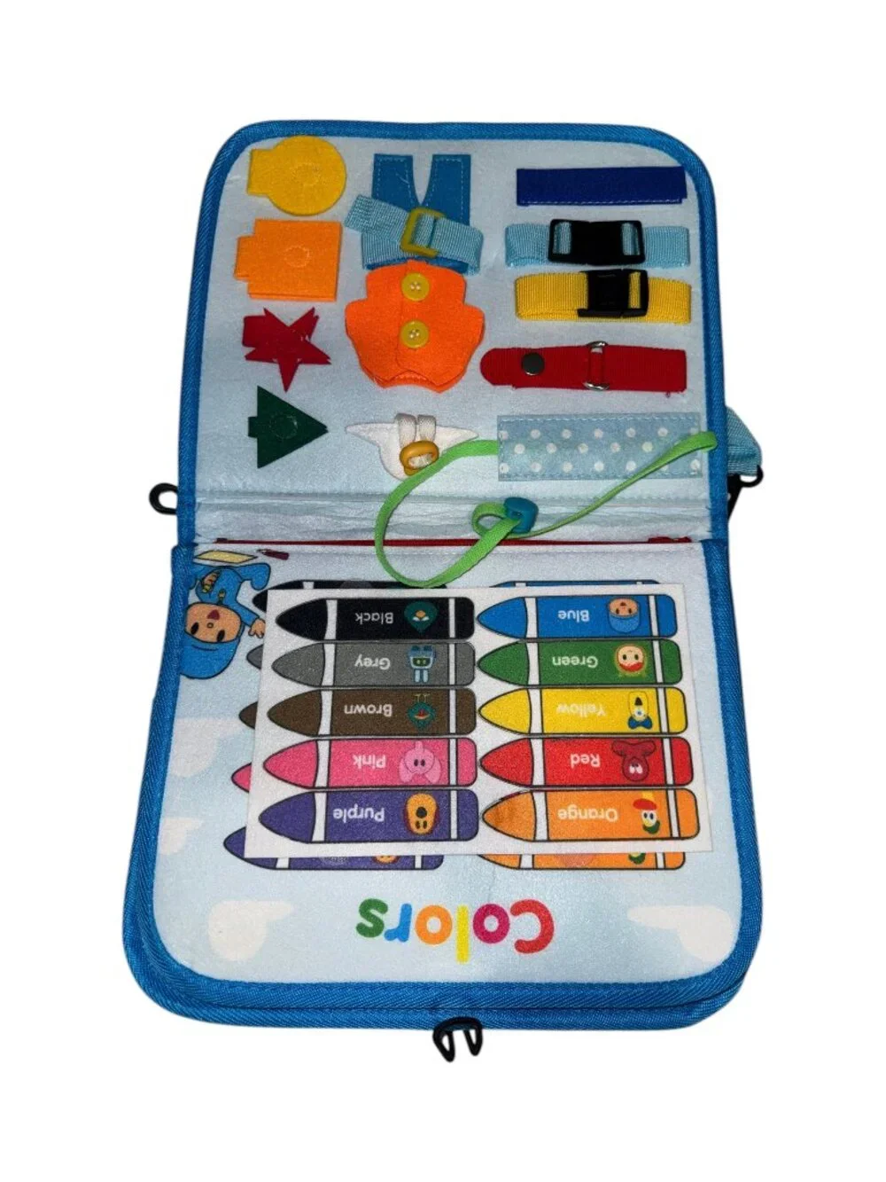 Pocoyo Toddler Busy Book Learning Activity Set